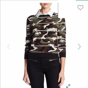 Veronica Beard camo sweater